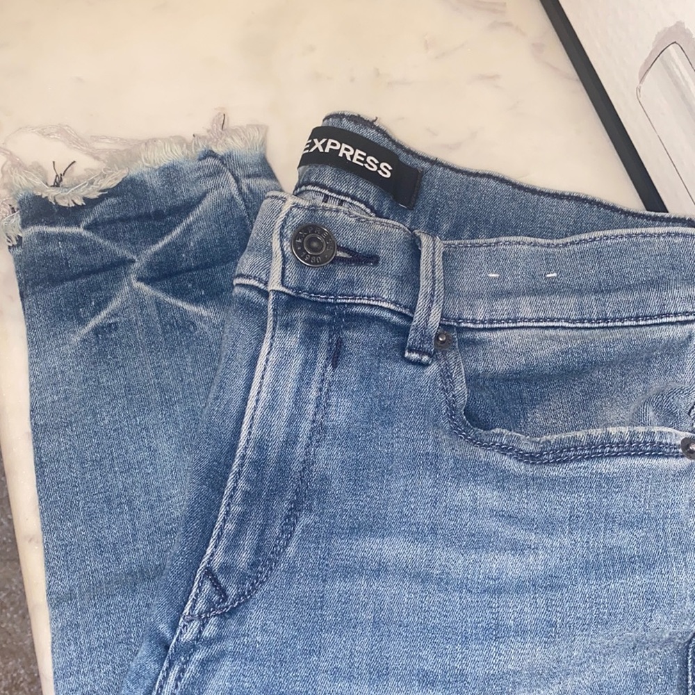 Cute Express Jeans (Jeggings) with Fringe